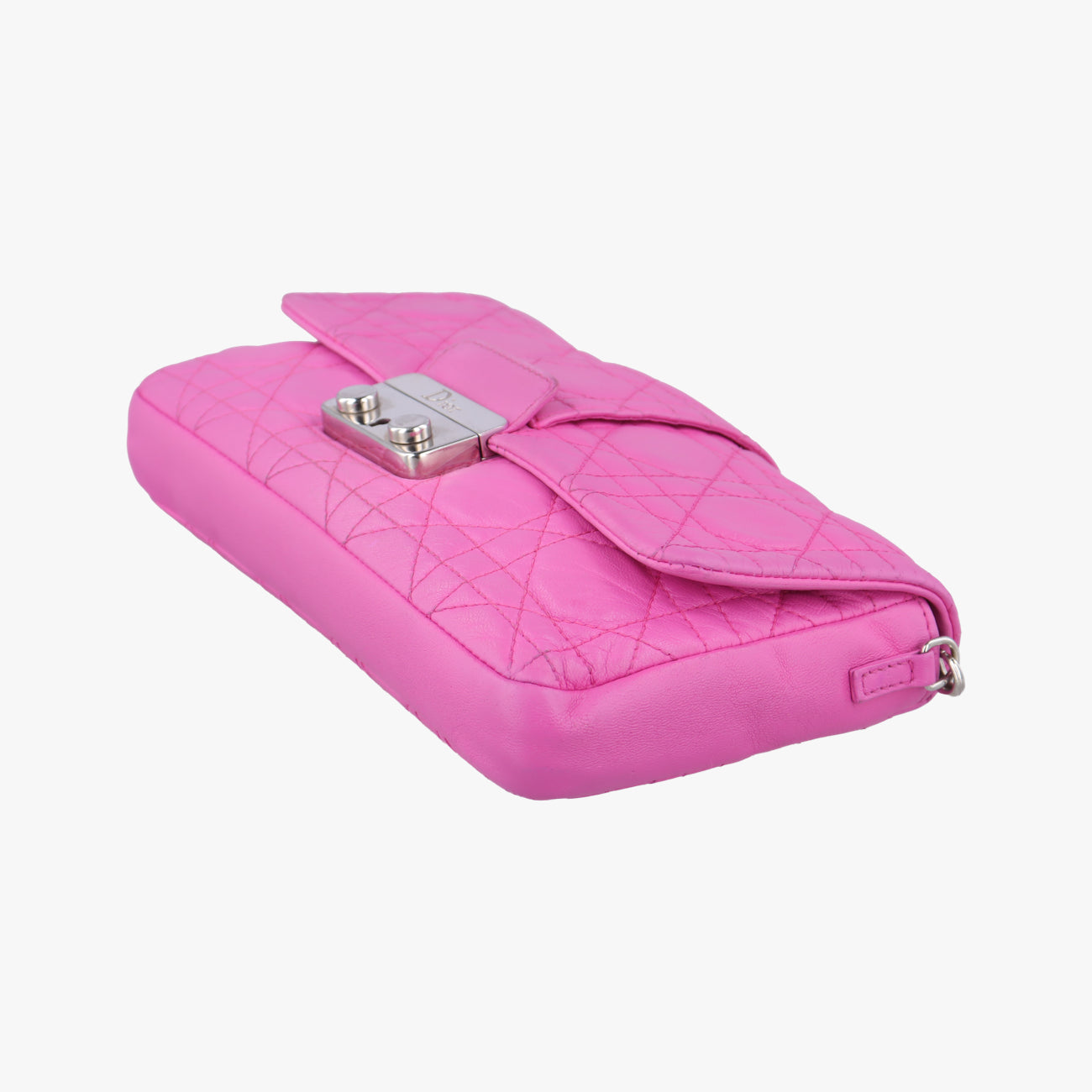 Miss Dior Cannage New Lock Pink lambskin 02-LU-0172