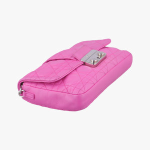 Miss Dior Cannage New Lock Pink lambskin 02-LU-0172