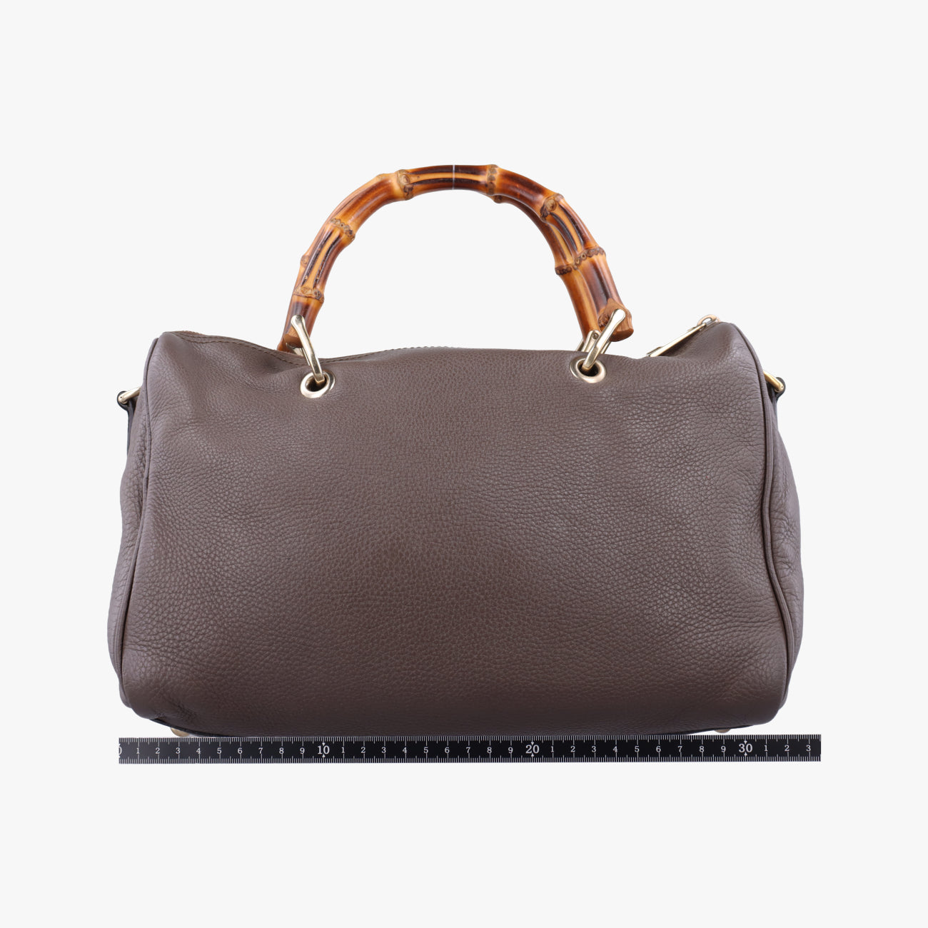 bamboo shopper Brown Leather E016438274