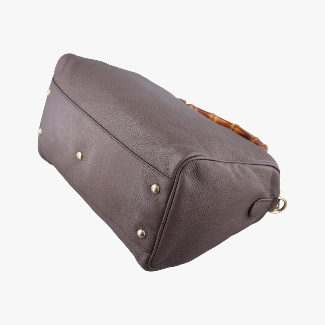 bamboo shopper Brown Leather E016438274