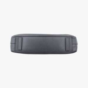 Business Briefcase Grey SAFFIANO Leather 7 D