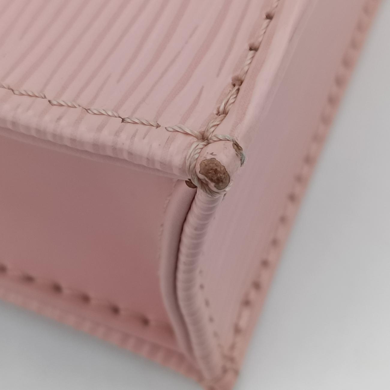 Petit Sac Plat ROSE BALLERIN Epi CA4290 ICチップ