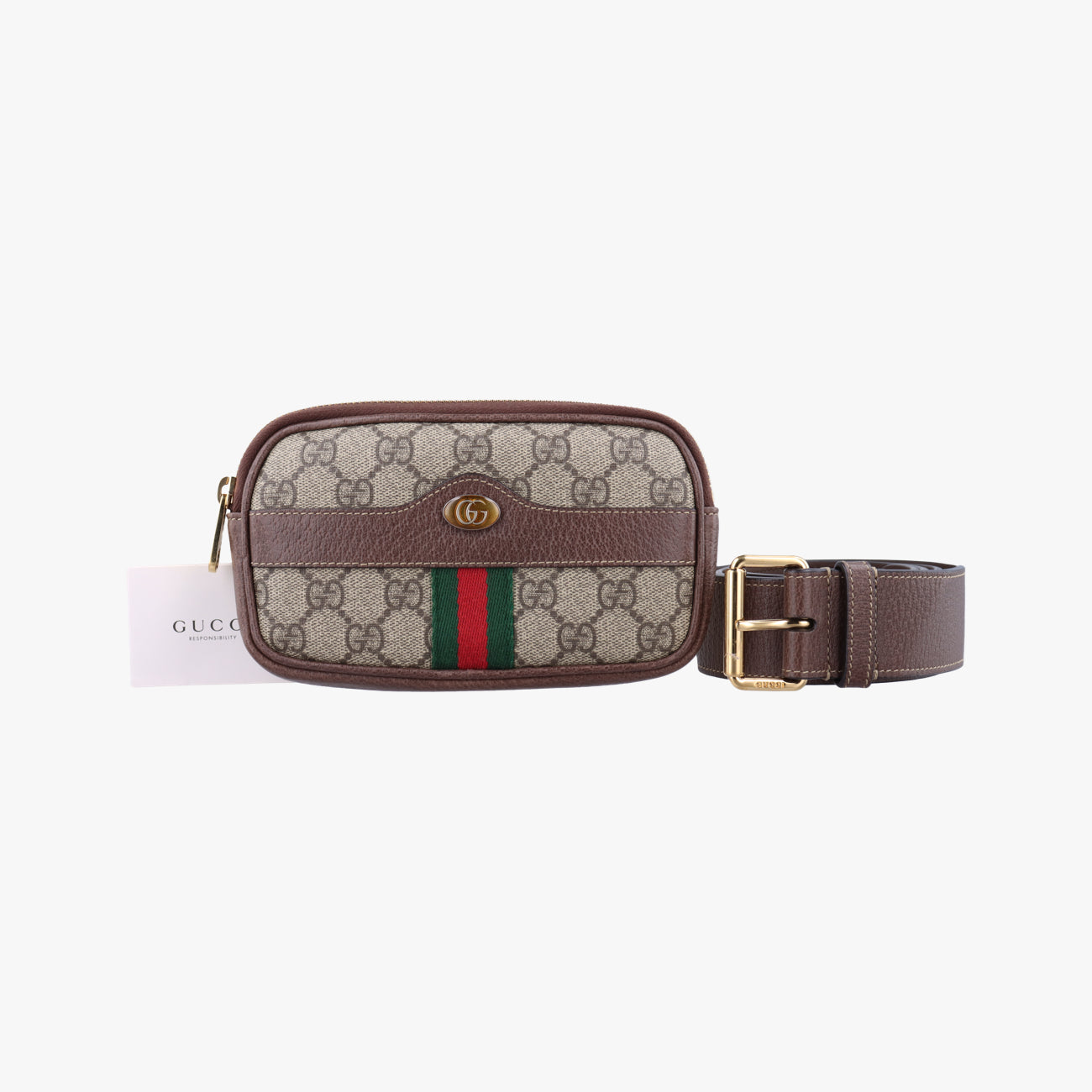 Ophidia Brown×Multicolour PVC coated canvas x leather