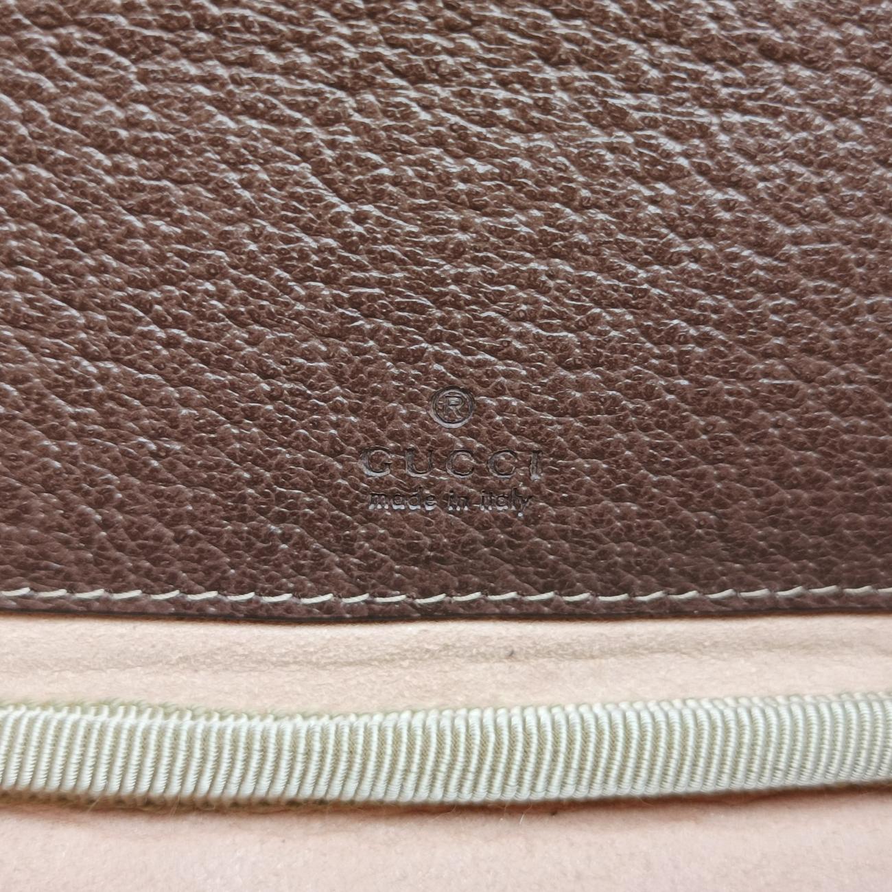 Ophidia Brown×Multicolour PVC coated canvas x leather