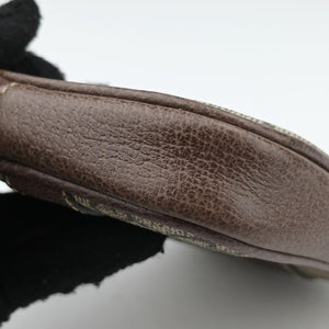 Ophidia Brown×Multicolour PVC coated canvas x leather