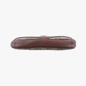 Ophidia Brown×Multicolour PVC coated canvas x leather