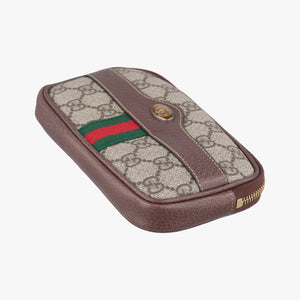 Ophidia Brown×Multicolour PVC coated canvas x leather
