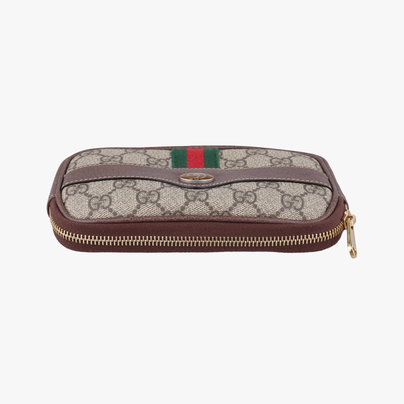 Ophidia Brown×Multicolour PVC coated canvas x leather