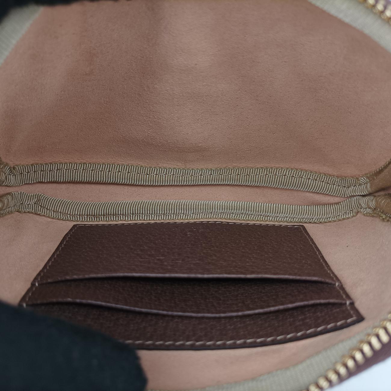 Ophidia Brown×Multicolour PVC coated canvas x leather