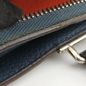 Armand Briefcase MM NAVY Taurillon leather UB2137