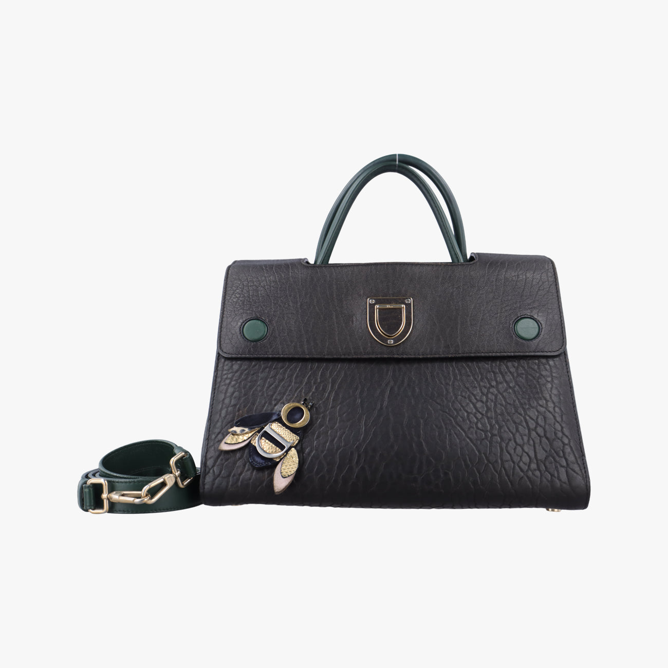 Diorever Black×Multicolour Leather 19-MA-0146