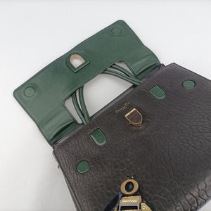 Diorever Black×Multicolour Leather 19-MA-0146