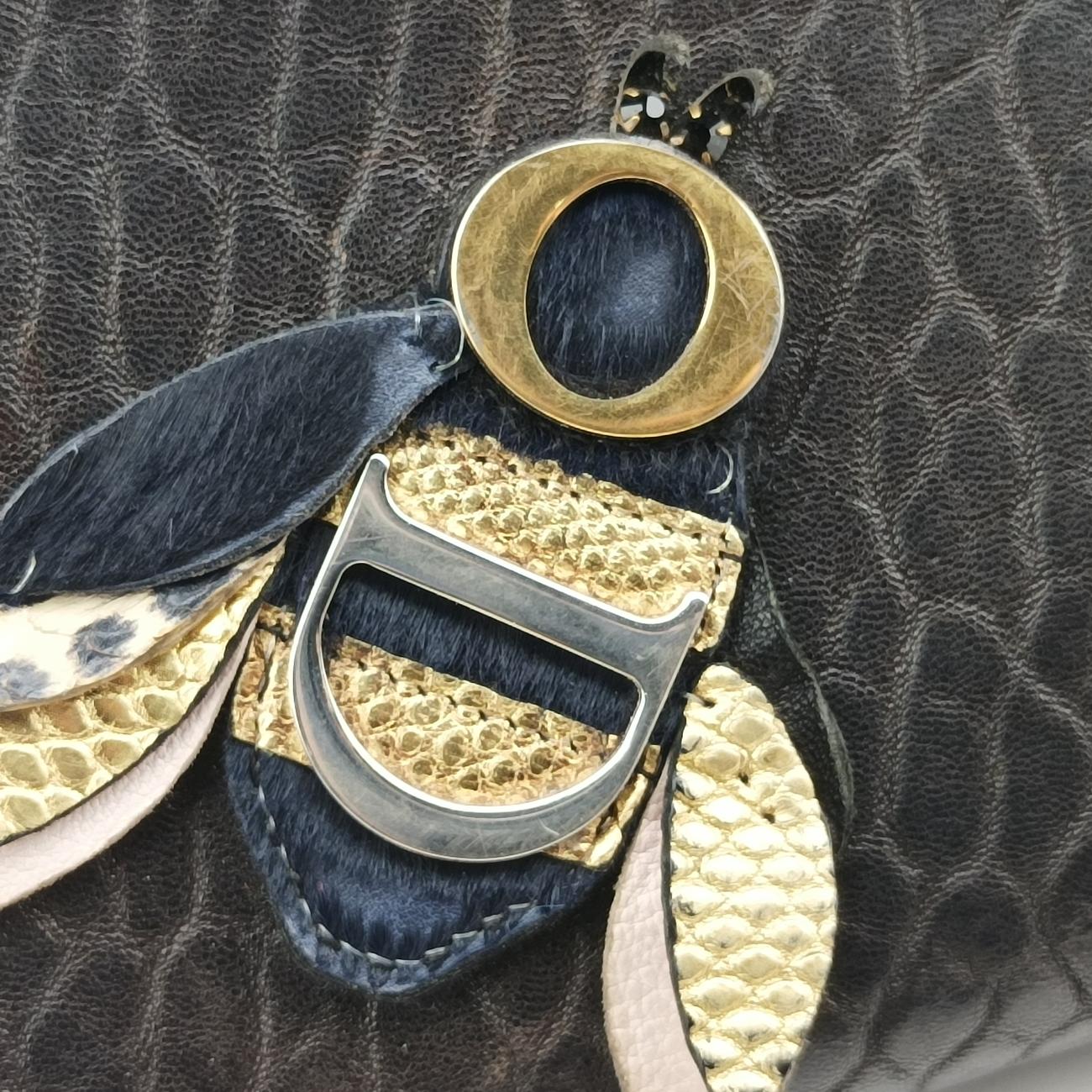 Diorever Black×Multicolour Leather 19-MA-0146