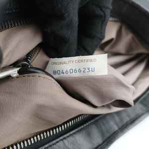 Intrecciato Black lambskin B04606623U