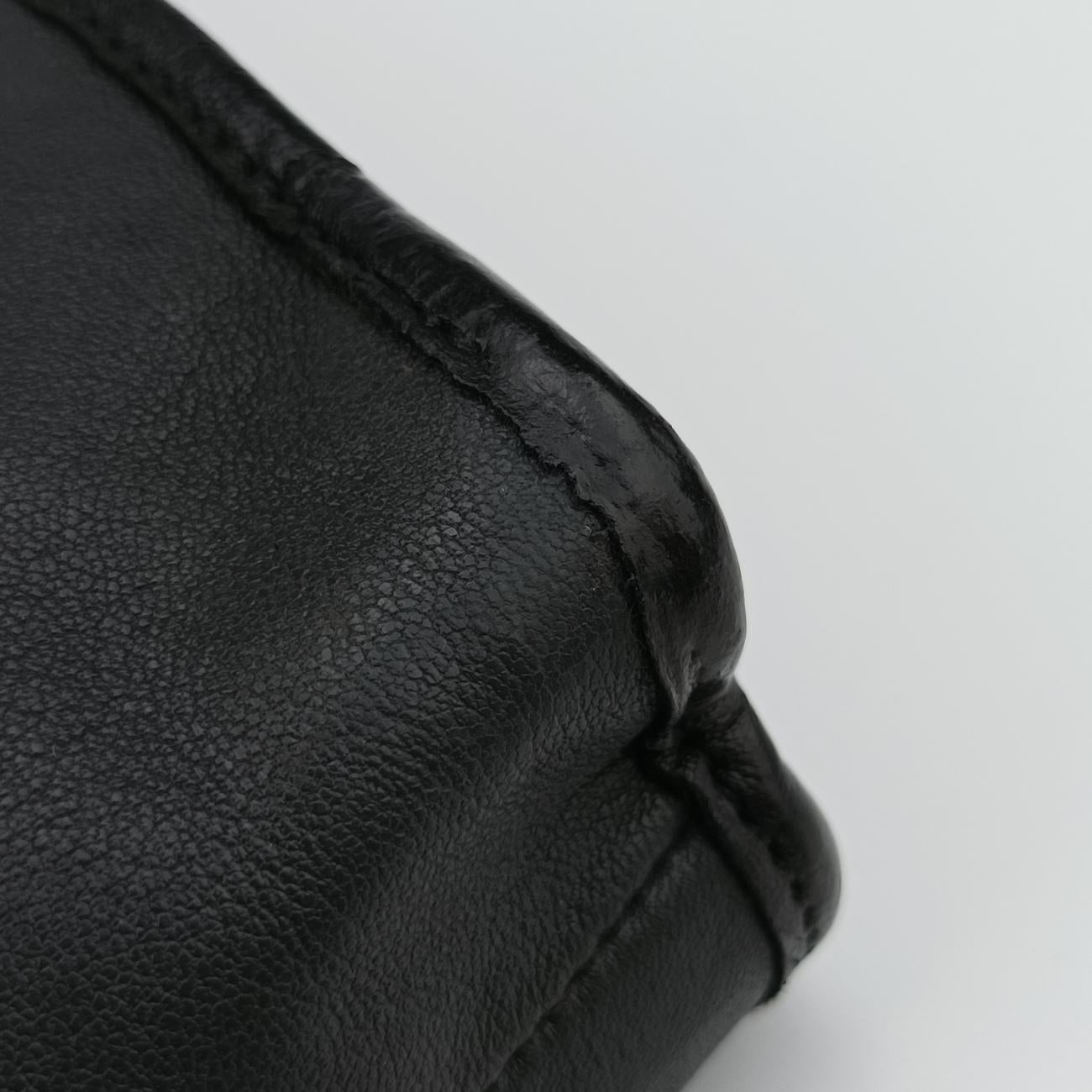 Intrecciato Black lambskin B04606623U