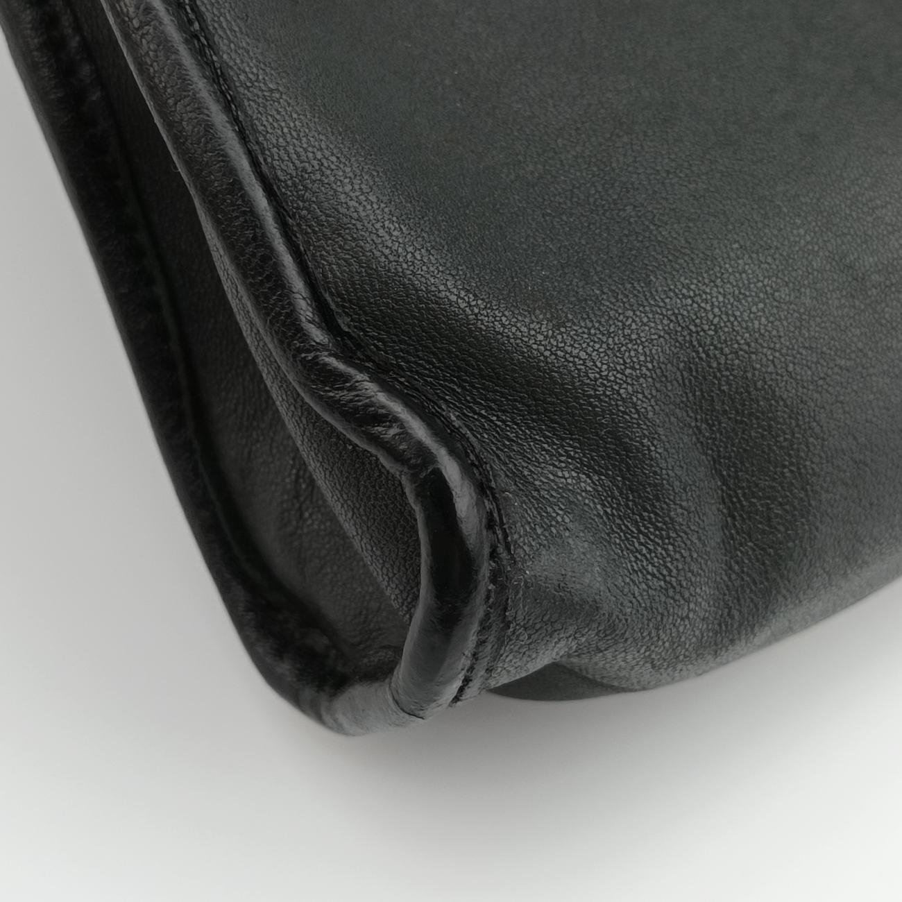 Intrecciato Black lambskin B04606623U