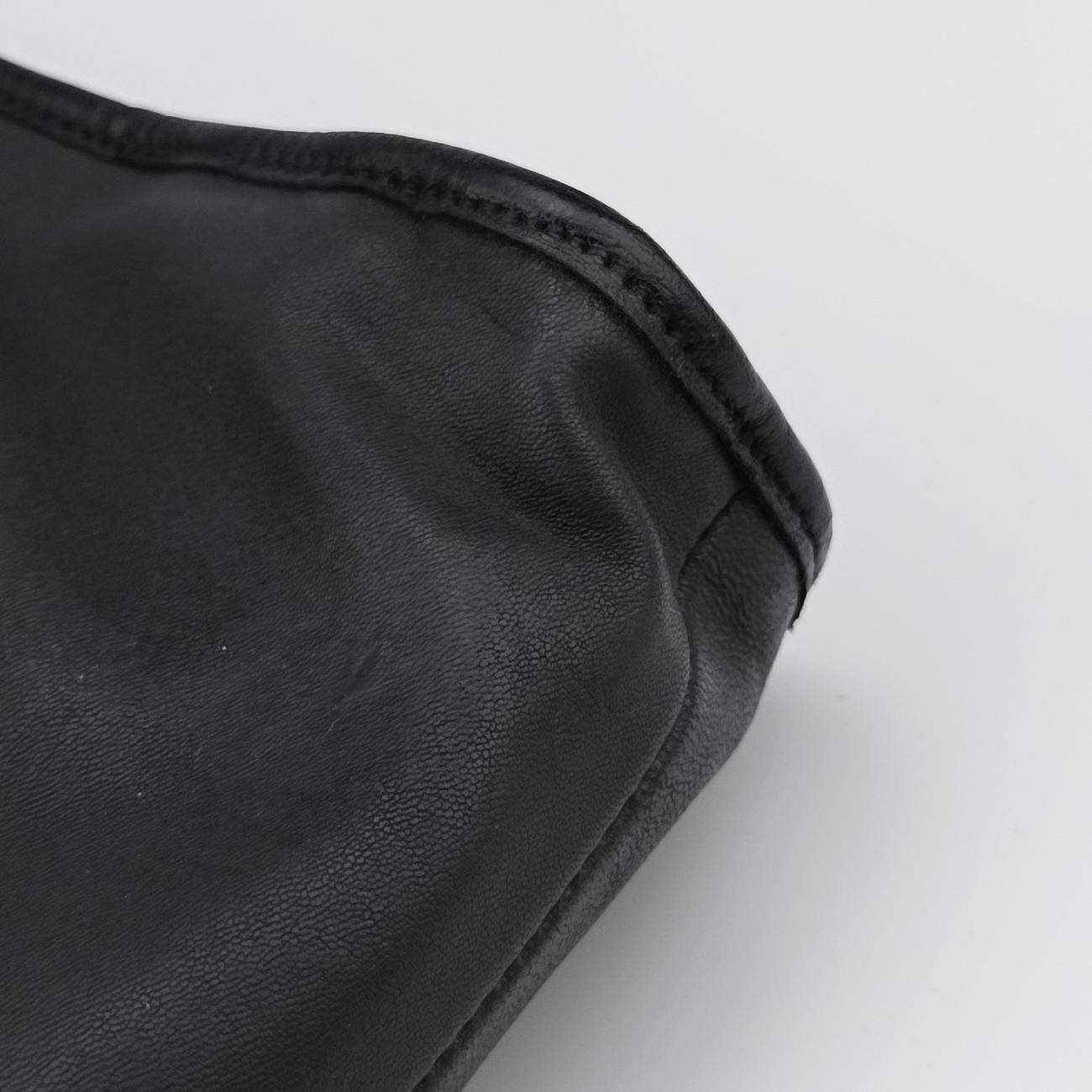 Intrecciato Black lambskin B04606623U