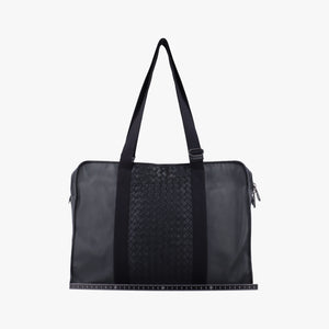 Intrecciato Black lambskin B04606623U