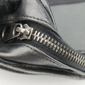 Intrecciato Black lambskin B04606623U