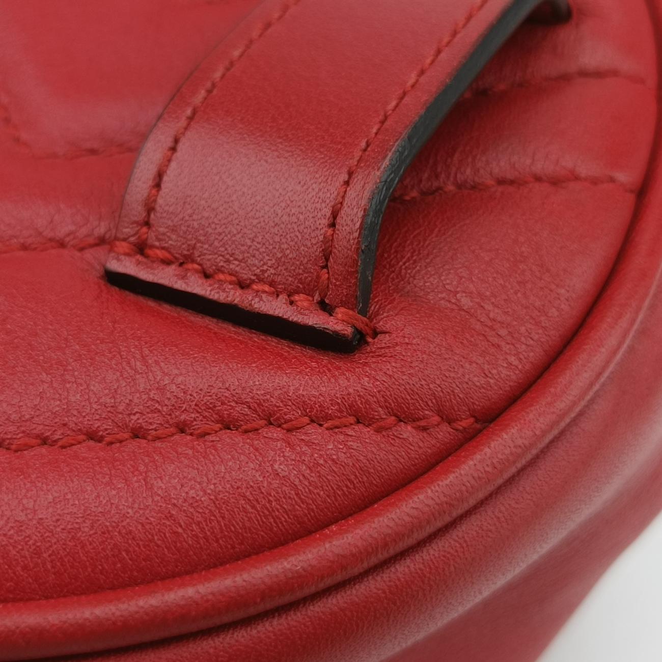 GG Marmont Red Leather A024517308