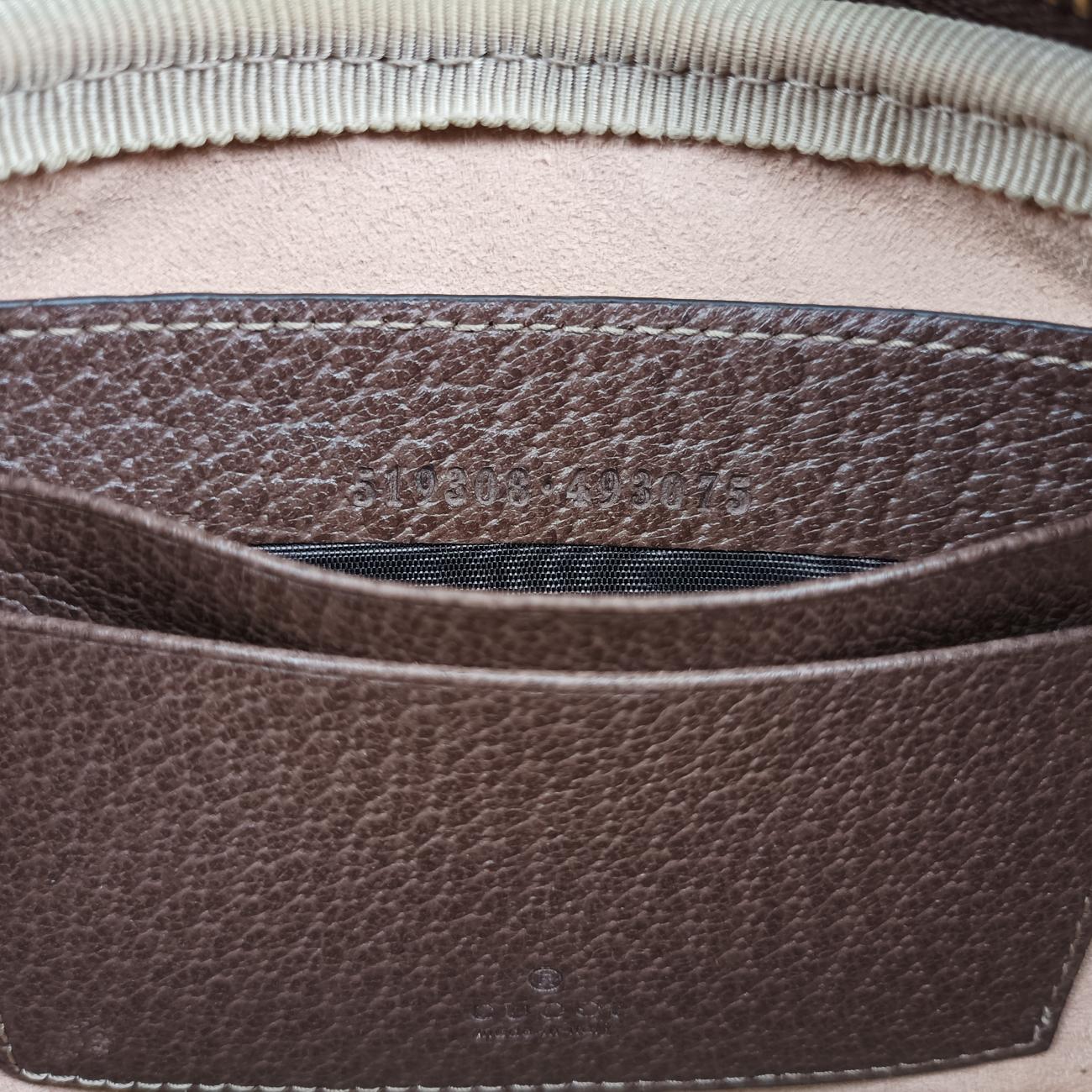 Ophidia Brown×Multicolour PVC coated canvas x leather