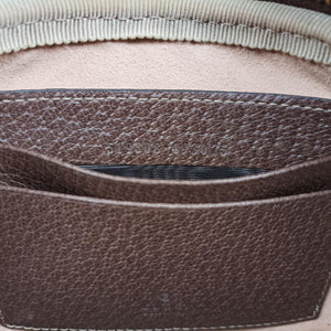 Ophidia Brown×Multicolour PVC coated canvas x leather