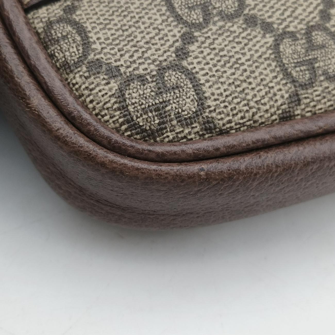 Ophidia Brown×Multicolour PVC coated canvas x leather