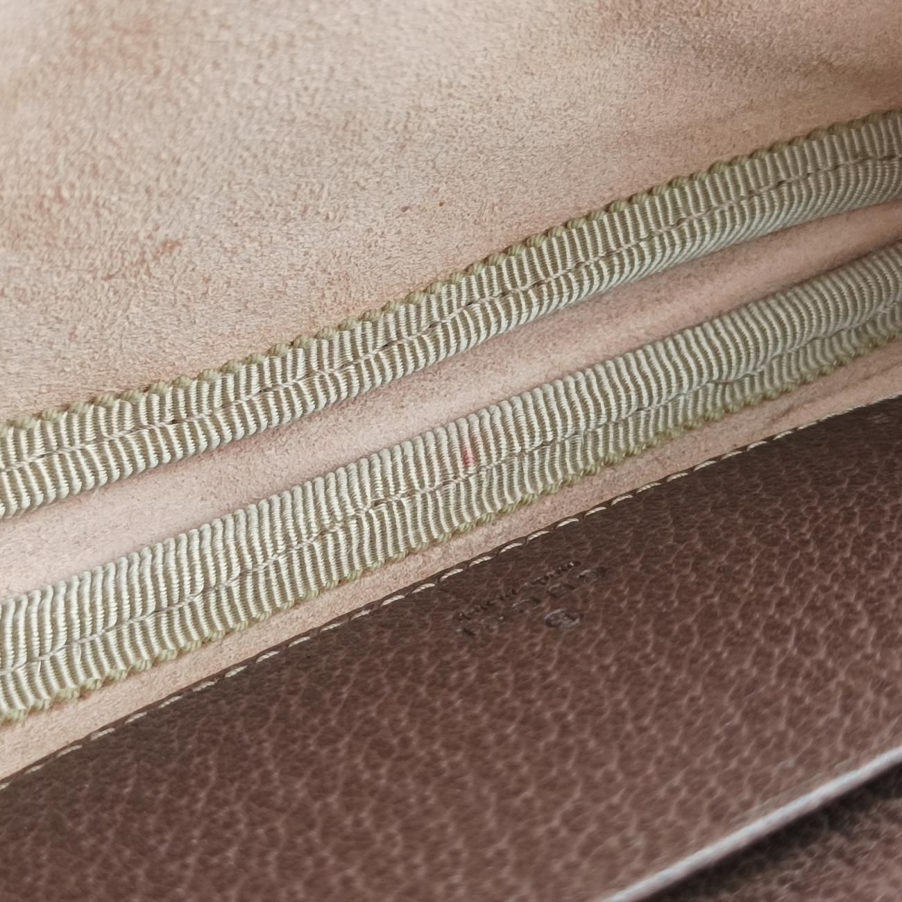 Ophidia Brown×Multicolour PVC coated canvas x leather