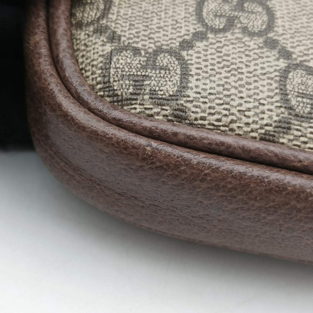 Ophidia Brown×Multicolour PVC coated canvas x leather