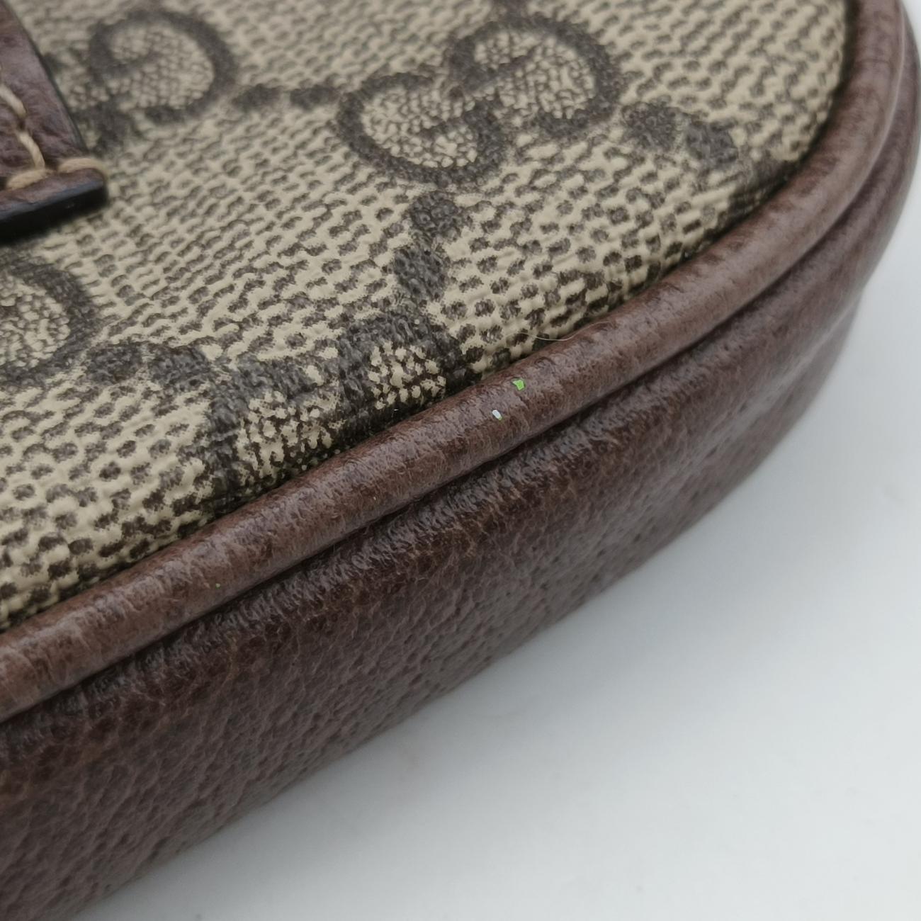 Ophidia Brown×Multicolour PVC coated canvas x leather