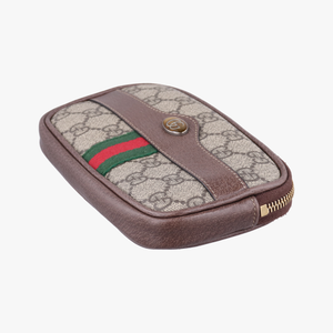 Ophidia Brown×Multicolour PVC coated canvas x leather