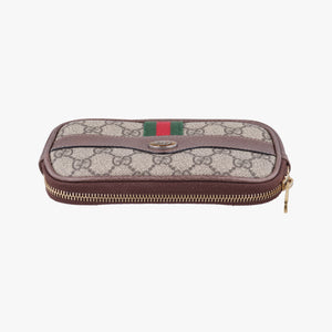 Ophidia Brown×Multicolour PVC coated canvas x leather