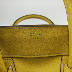 Luggage Mini Shopper Yellow Leather S-AT-0132 S-ZP-0132
