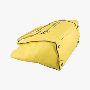 Luggage Mini Shopper Yellow Leather S-AT-0132 S-ZP-0132