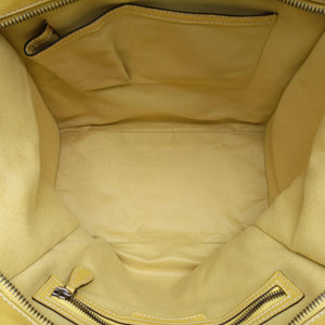 Luggage Mini Shopper Yellow Leather S-AT-0132 S-ZP-0132