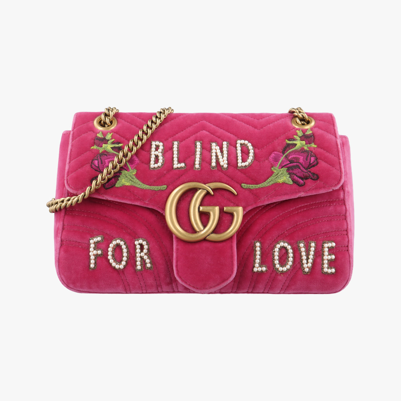 GG Marmont Pink velour G023975480