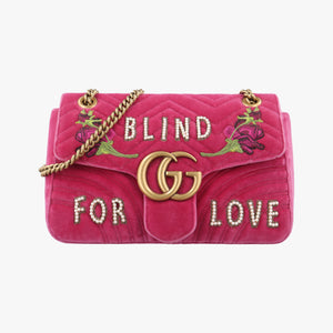 GG Marmont Pink velour G023975480