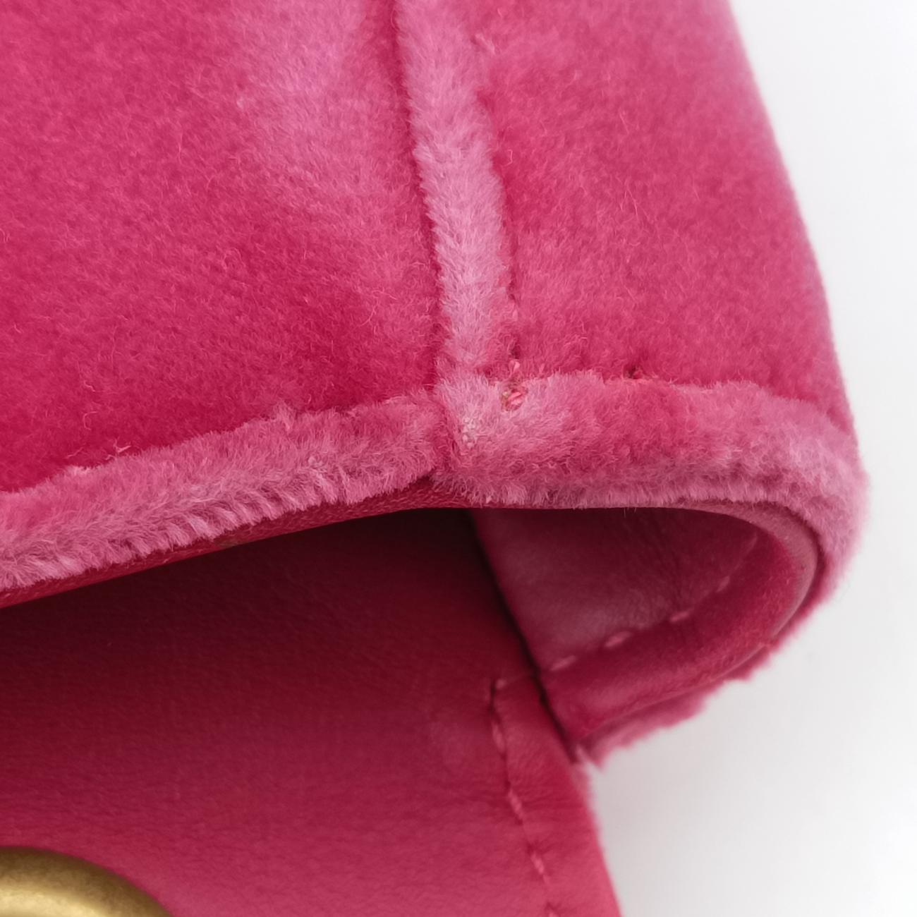 GG Marmont Pink velour G023975480