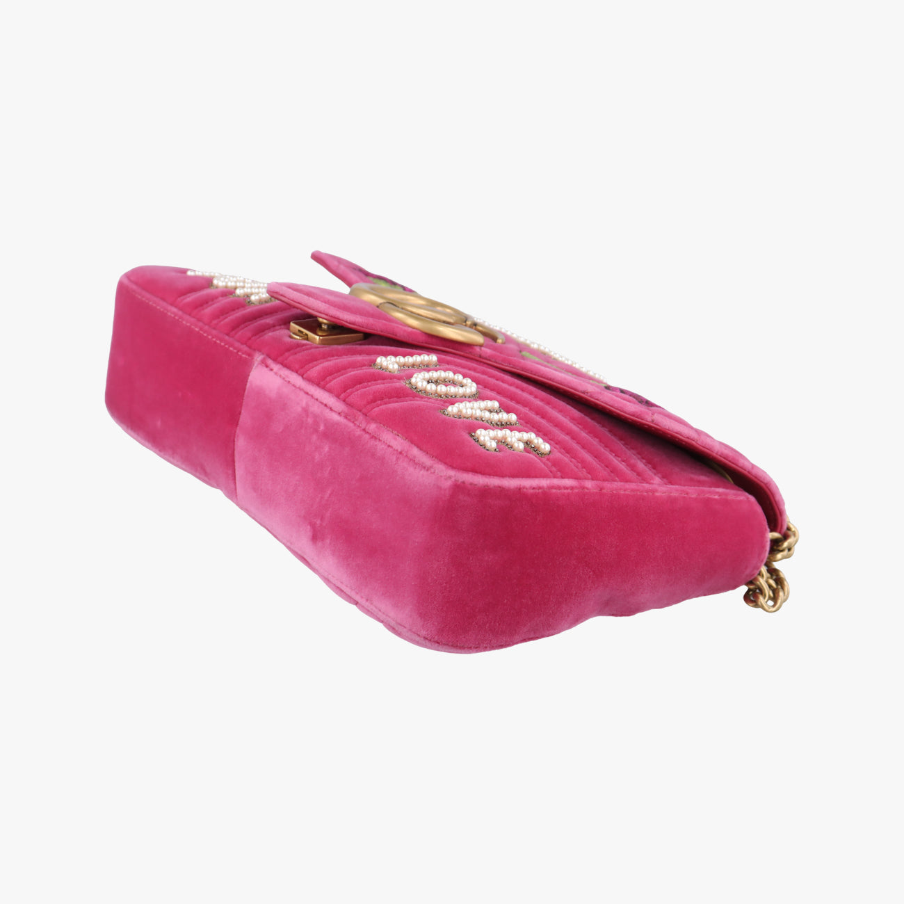 GG Marmont Pink velour G023975480