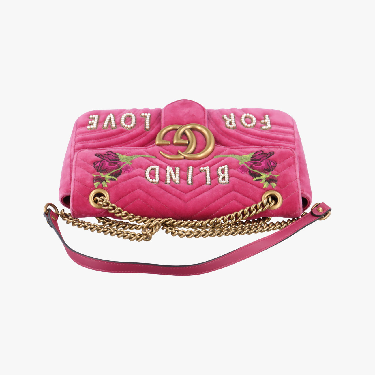 GG Marmont Pink velour G023975480
