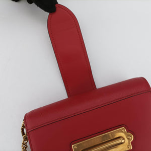 City Calf Cahier Red leather 25