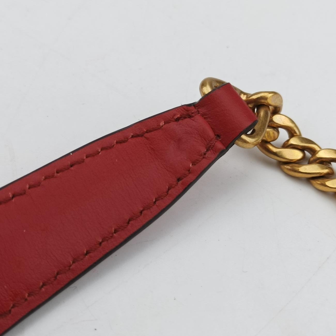 City Calf Cahier Red leather 25