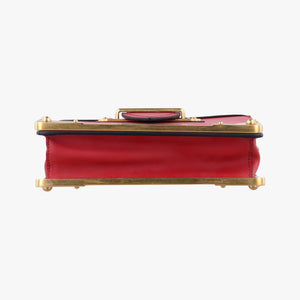 City Calf Cahier Red leather 25