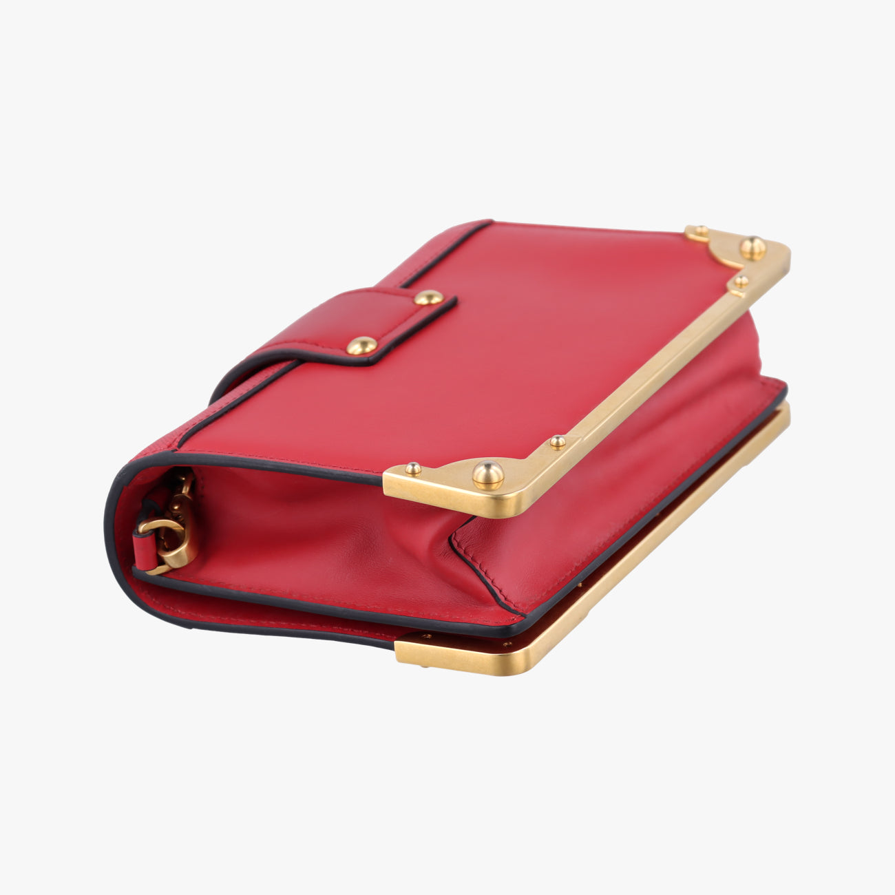 City Calf Cahier Red leather 25