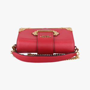 City Calf Cahier Red leather 25