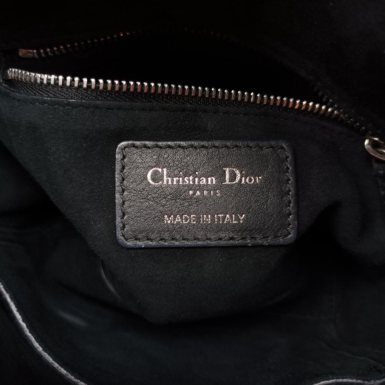 Lady Dior Black Leather 35-MA-1107