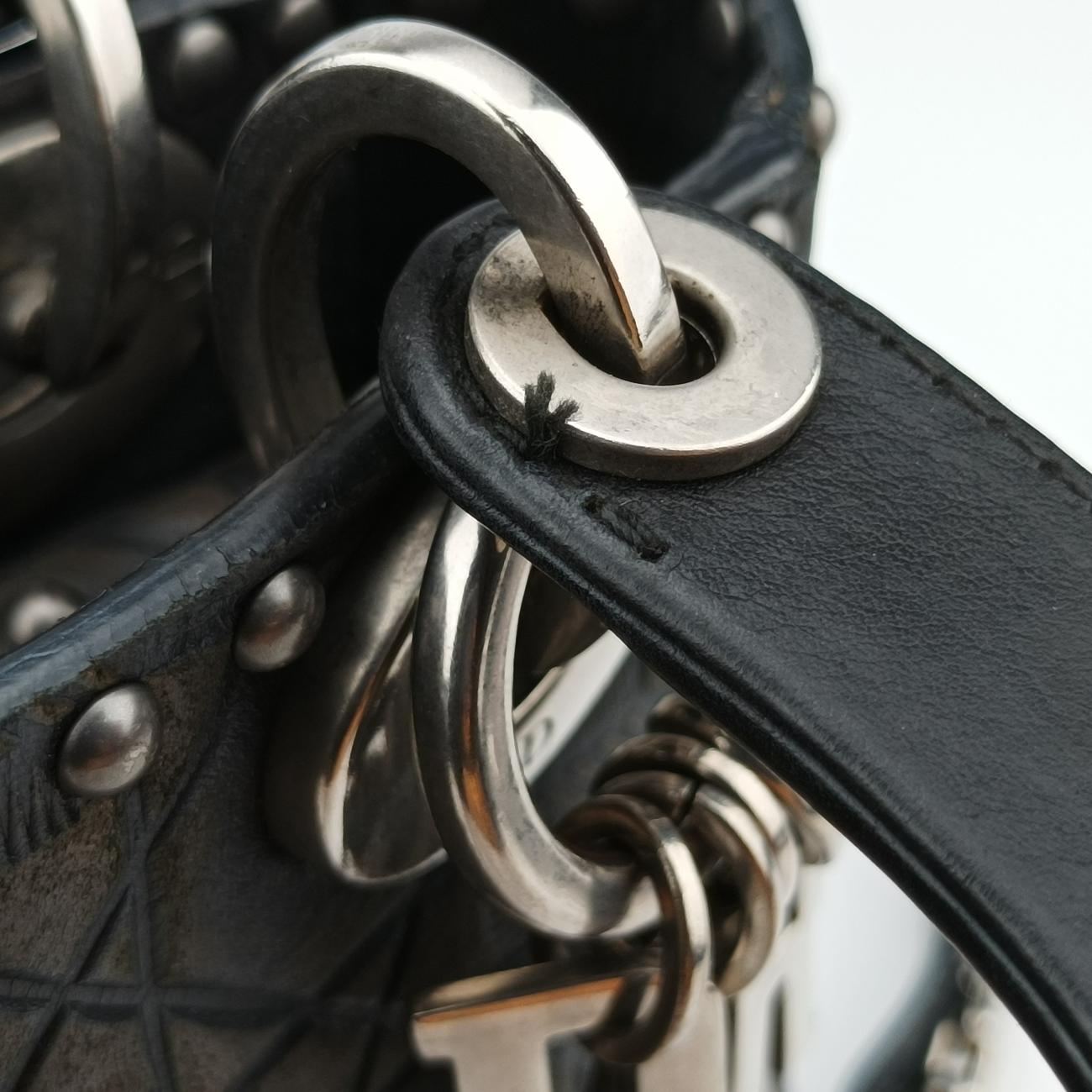 Lady Dior Black Leather 35-MA-1107