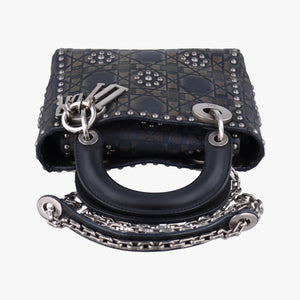 Lady Dior Black Leather 35-MA-1107