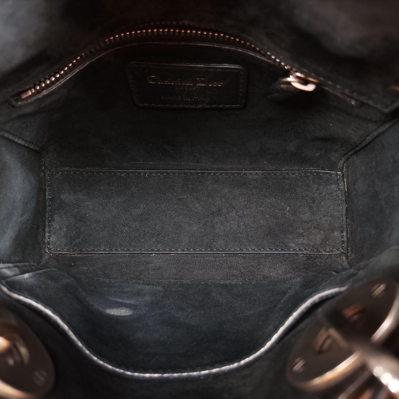 Lady Dior Black Leather 35-MA-1107