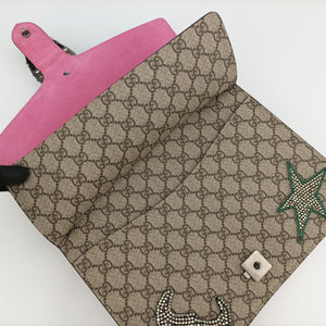 Dionysus Beige x Pink x Multicolor PVC coated canvas G020000441